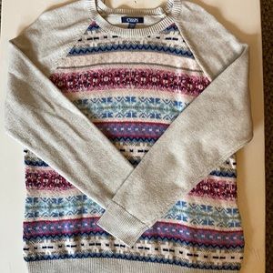 🍂BOGO Chaps Patterned Sweater